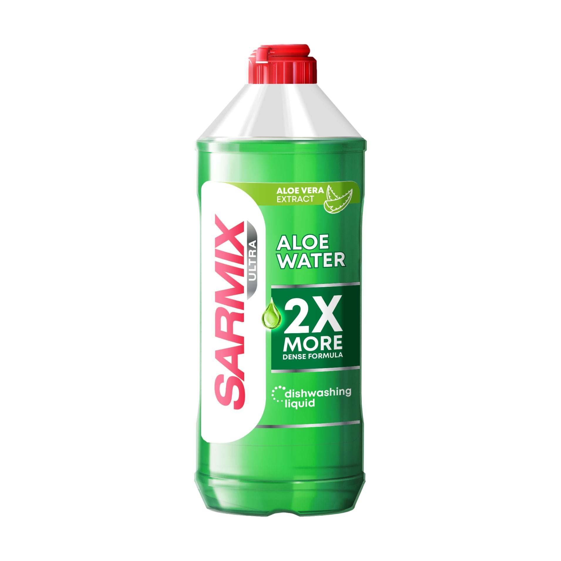 Гель для миття посуду Sarmix Ultra Aloe Water, 500 мл